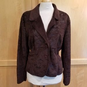 Carina Brown Blazer style Jacket